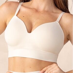 Truekind Support Comfort Wireless Shaping Bra XL Beige Seamless Everyday Bra
